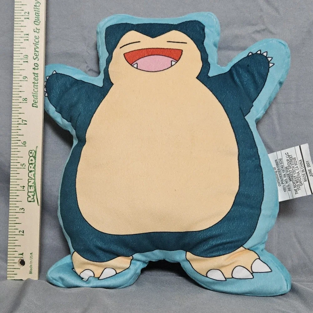 Pokemon Snorlax Plush Pillow 14